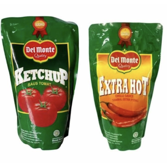 

Delmonte Saus Aneka Kemasan / Delmonte Saus Extra Hot Chilli Aneka Kemasan / Delmonte Saus Tomat Aneka Kemasan