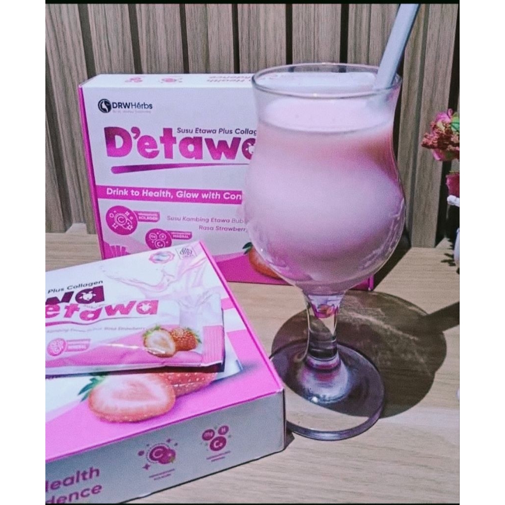 

D'Etawa Drink to health,glow white confidence