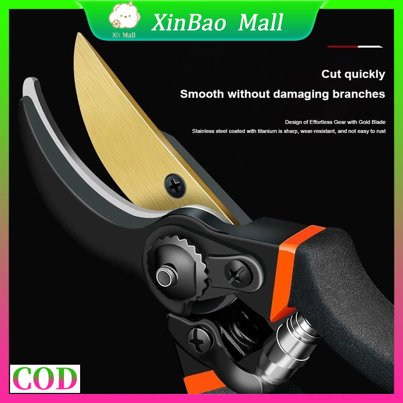 Dahan gunting taman tanaman rumput kebun gunting gunting taman kecil pemangkas tanam Sangat tajam