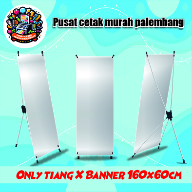 Tiang X banner 60x160cm