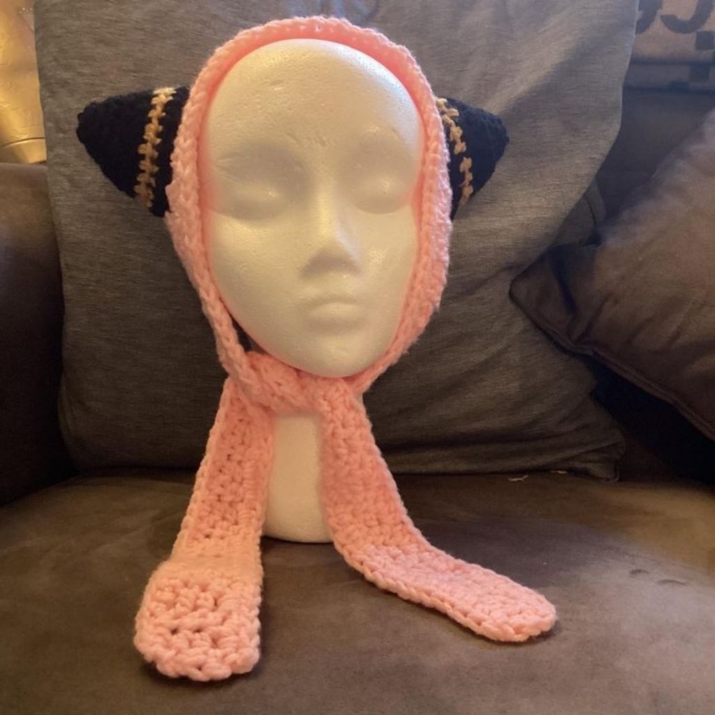 HANDMADE ANYA FORGER EARMUFFS/PENUTUP KUPING ANYA FORGER/CUTE EARMUFFS/EAR COVER ANYA FORGER