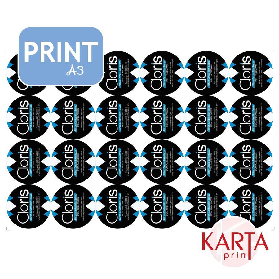 

Print/Cetak Stiker Vinyl Glossy A3 (No min.)