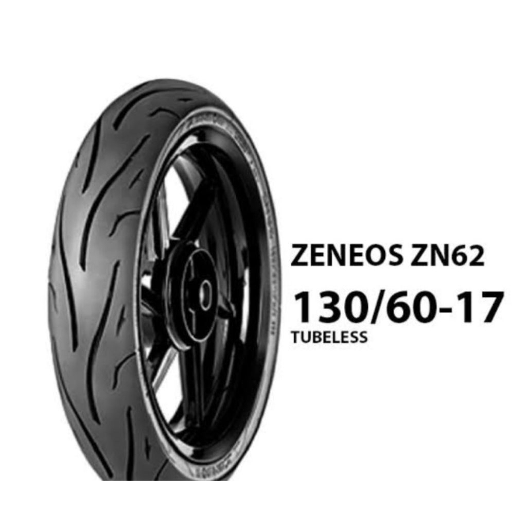 Ban Motor Zeneos ZN62 130/60-17 Tubeless Ban belakang CB150R VIXION