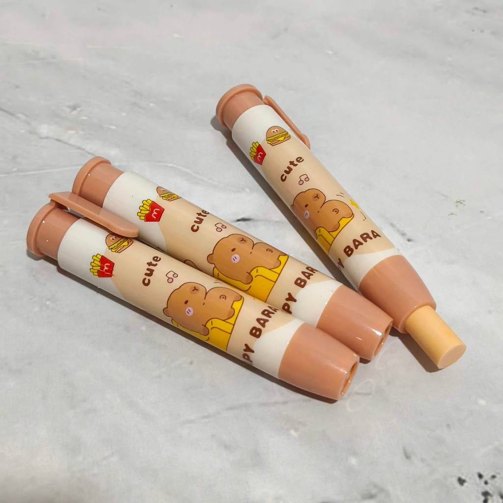 

Penghapus Cetek Depressible Capybara Lucu / Cute Eraser Penghapus Hapus Imut Kado Anak Sekolah Kapibala Kapibara Capibala