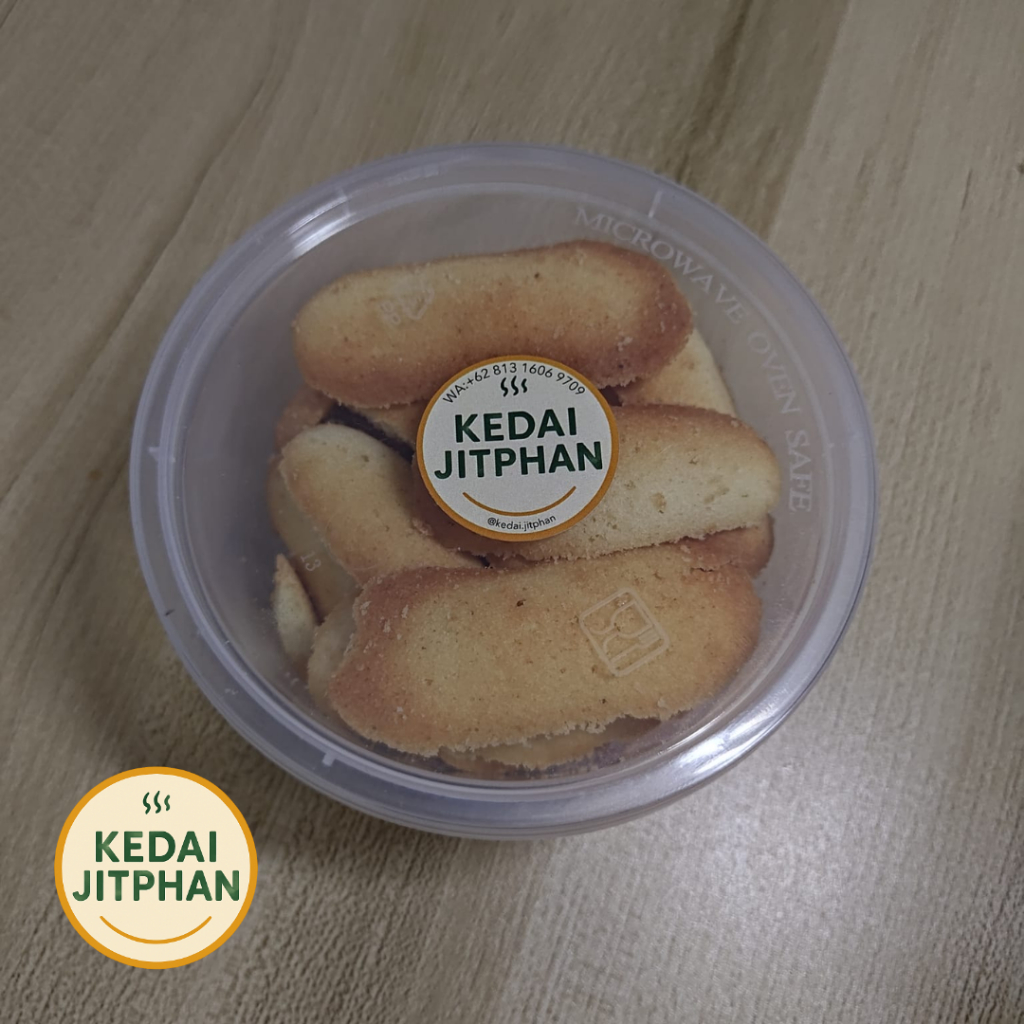 

Homemade lidah kucing Super Lembut per toples 160gr