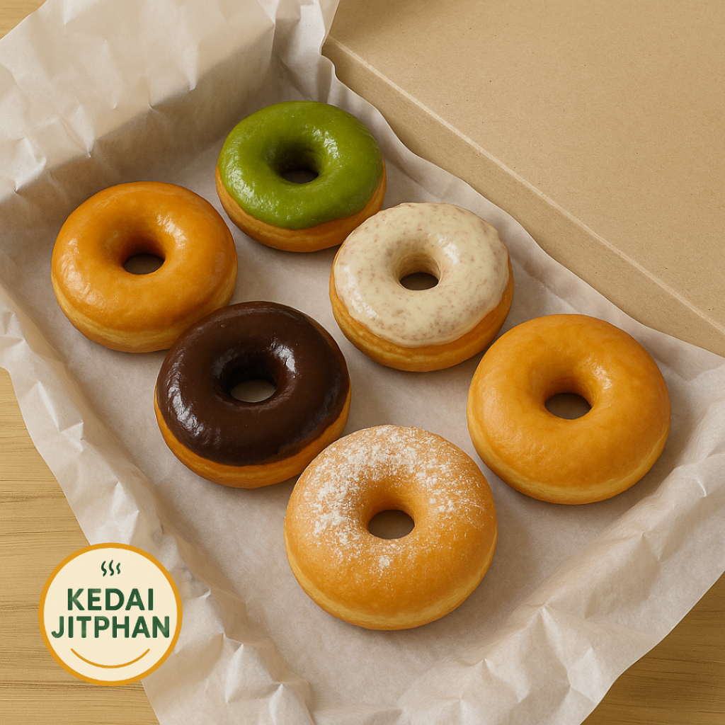

Homemade Donut Super Lembut 1 Box Isi 6 (Bisa Request Varian)