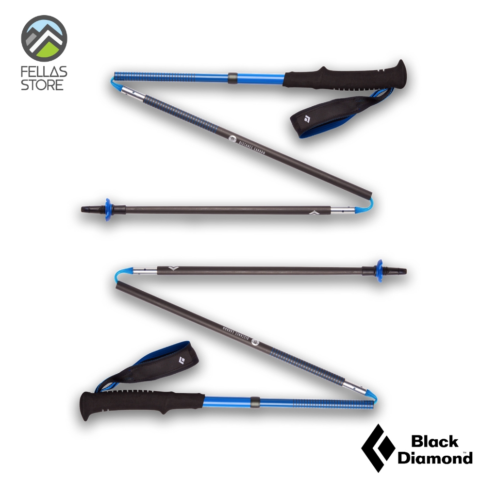 Trekking Pole Black Diamond - Distance Carbon Z Poles Ultra Blue 110 Cm