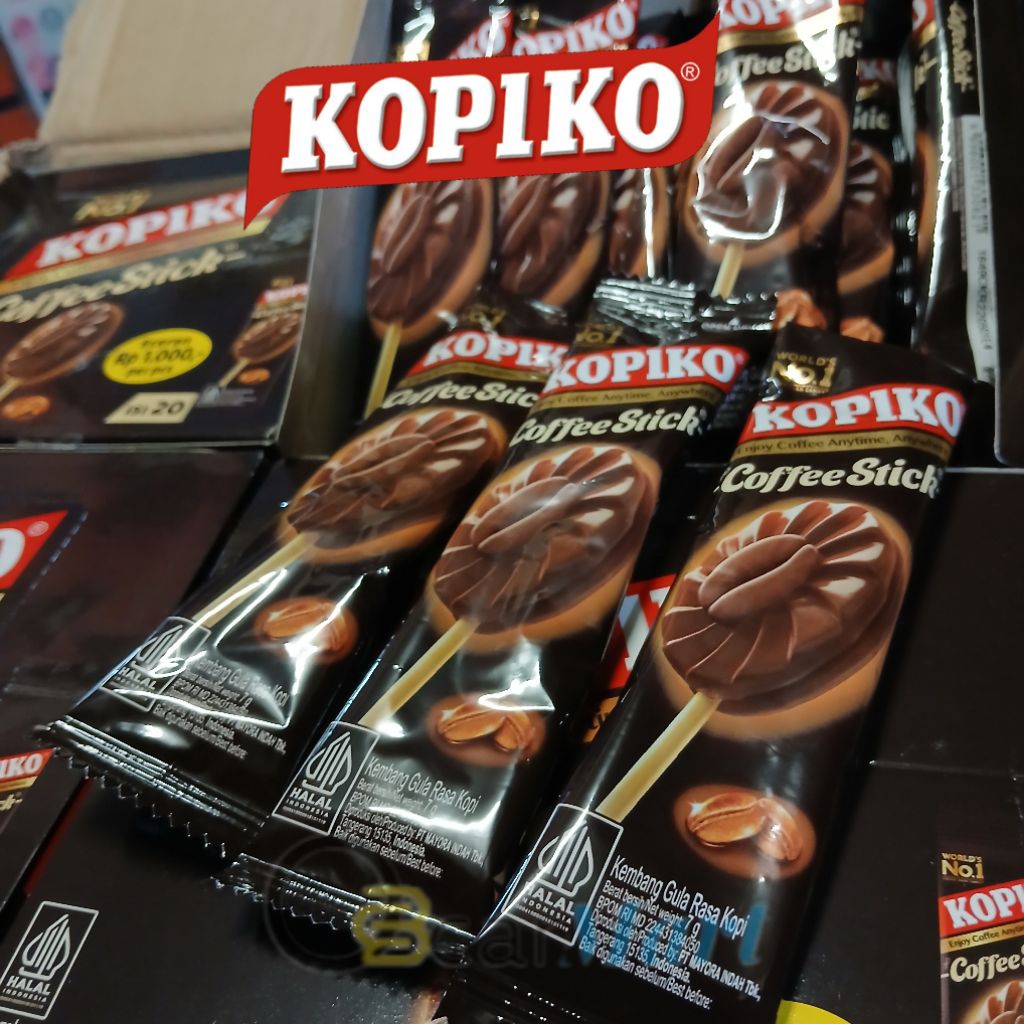 

KOPIKO STICK isi 20 Stik Permen Kopi Lollipop