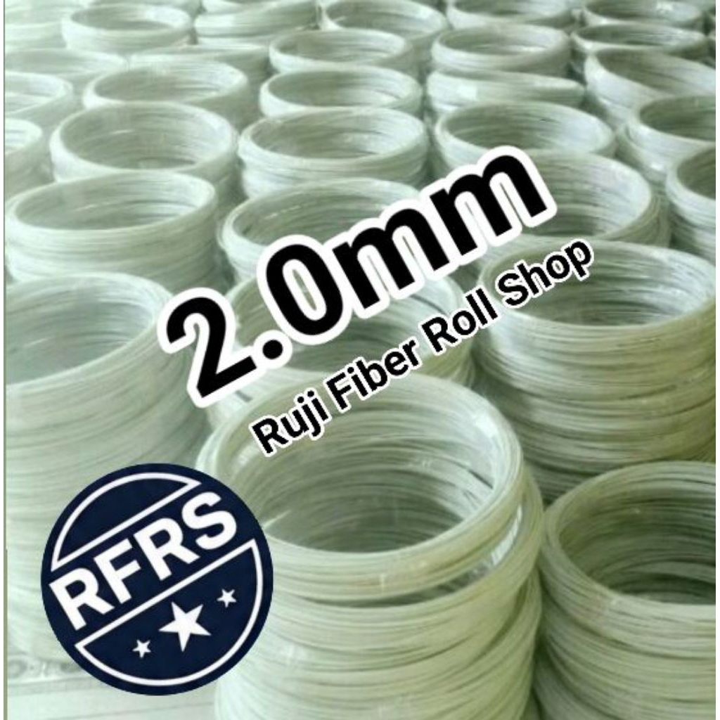 2.0mm Fiber putih 50Meter