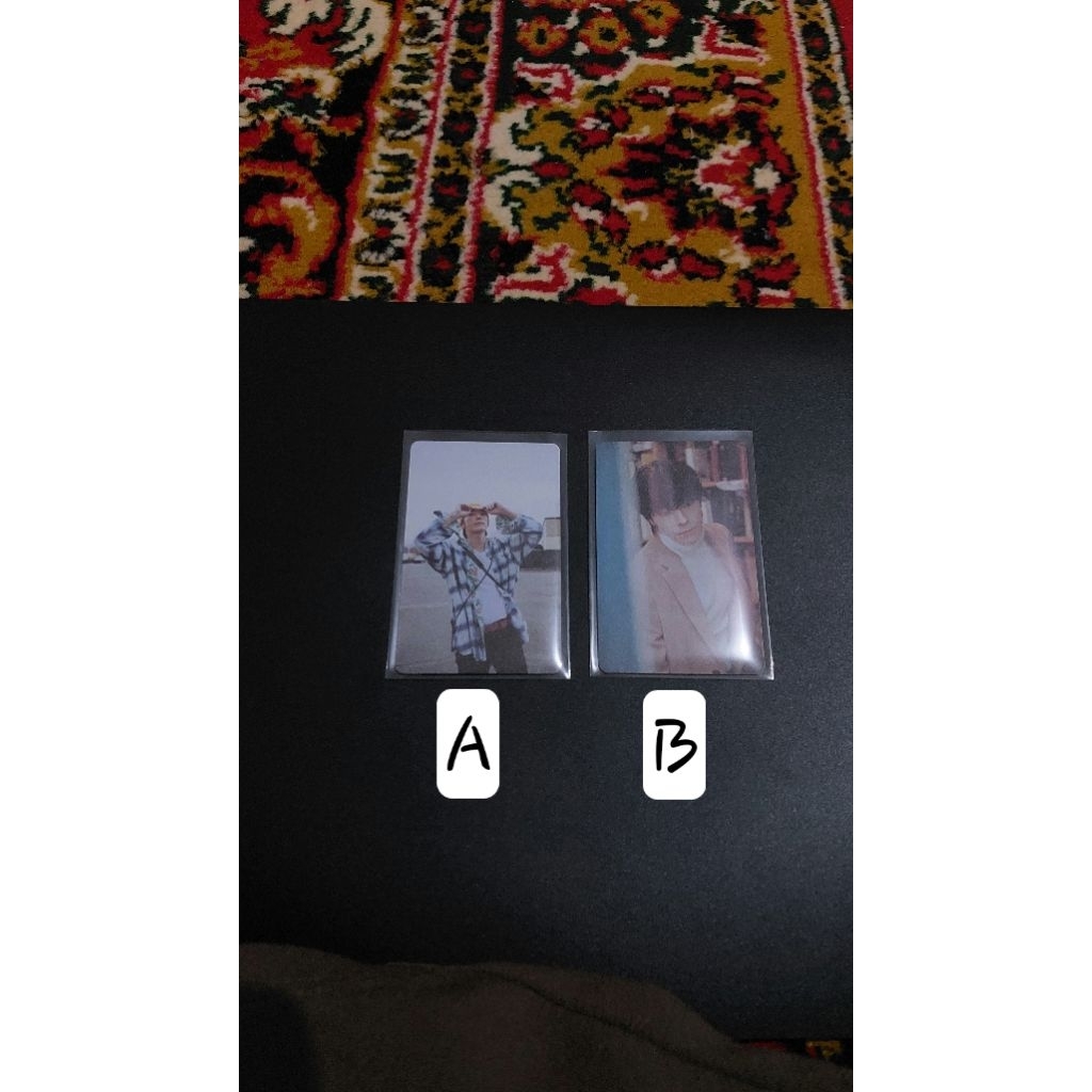 super junior suju donghae colmar sign pvc card