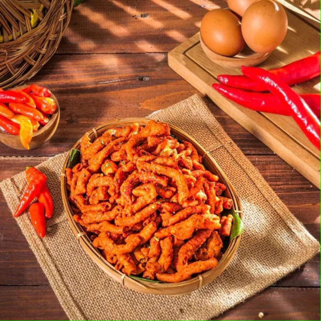 

PROMO Usus crispy daun jeruk,PREMIUM isi 150gram