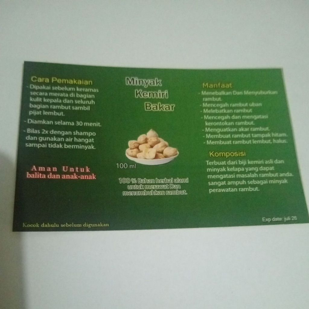 

stiker paking