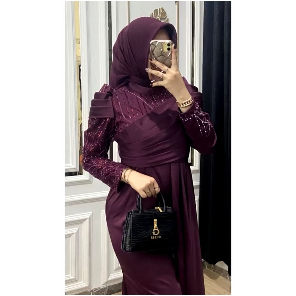 TERBARU Silvity Dress - Dress kondangan terbaru baju kondangan remaja kekinian