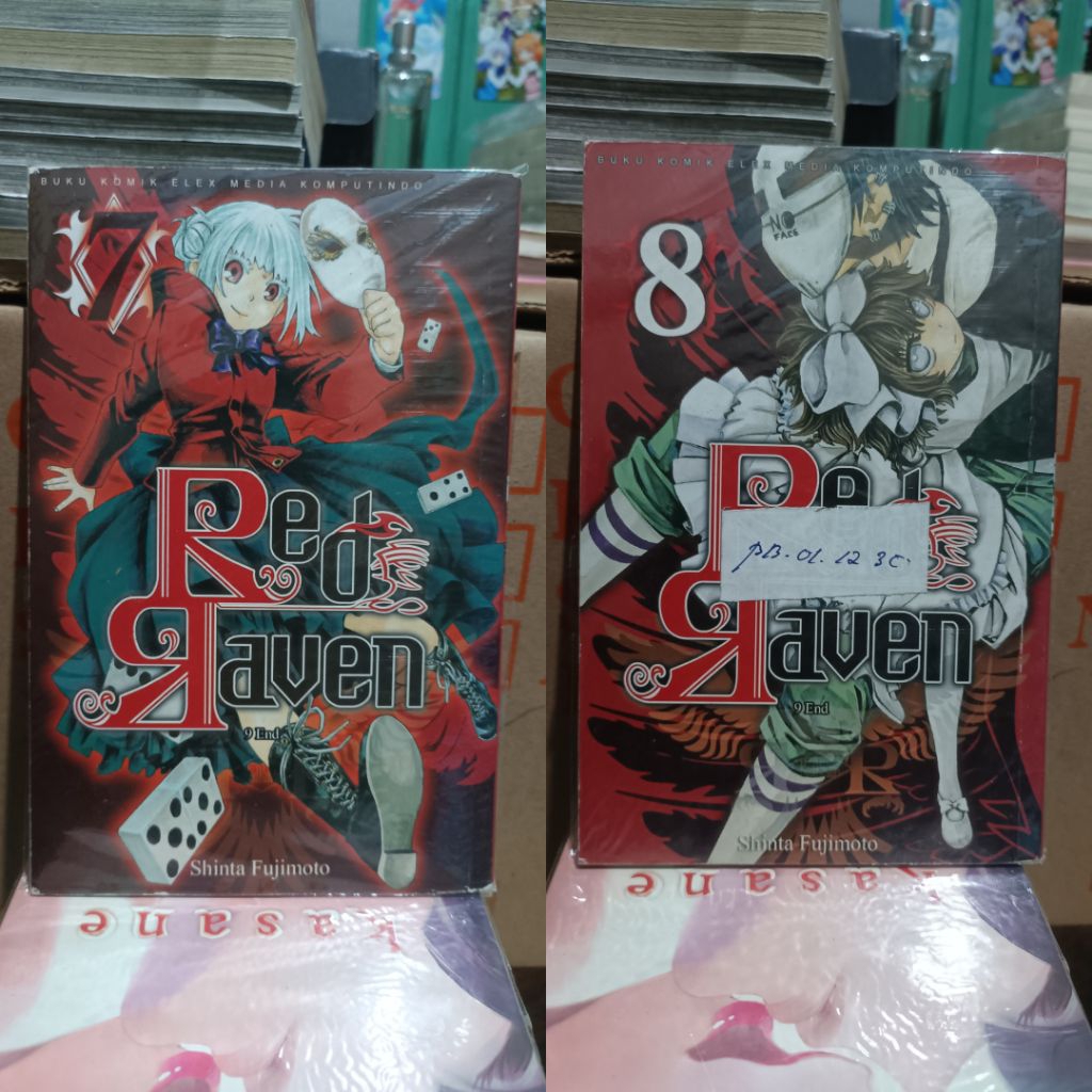 Komik red raven 7,8 / komik red raven vol 7,8