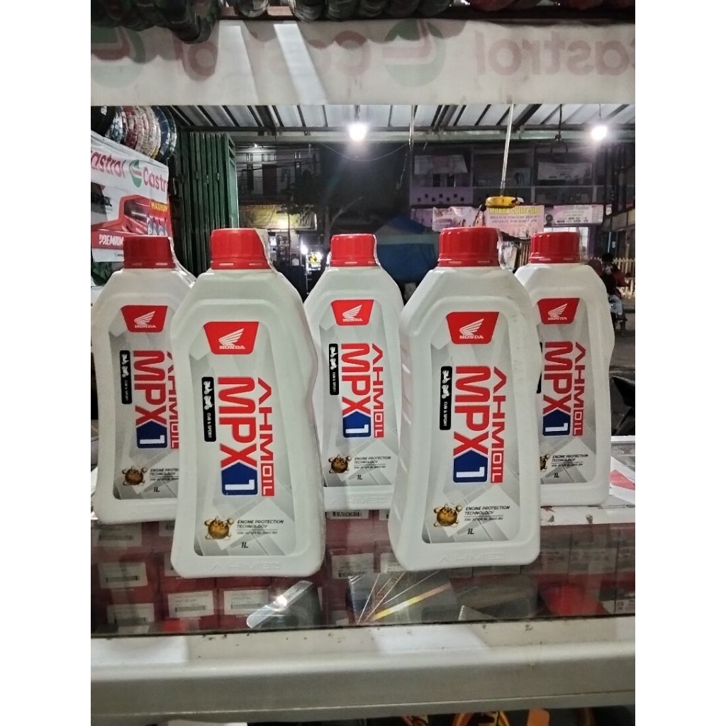 PELUMAS OLI AHM MPX 1 1LITER MOTOR HONDA MPX 1 1LITER