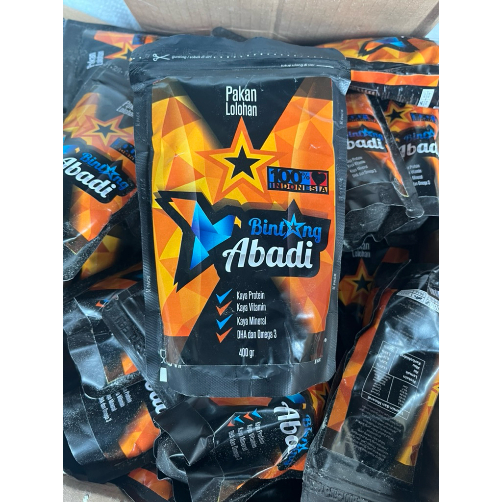 BINTANG ABADI PAKAN LOLOHAN BURUNG BABY BURUNG LOVEBIRD PARKIT FALK PARROT