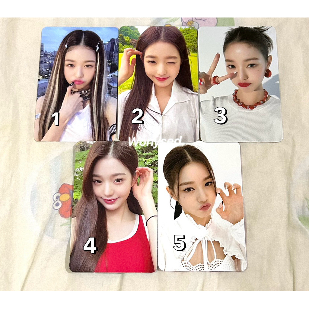 Ive Wonyoung Official Photocards After Like Eleven