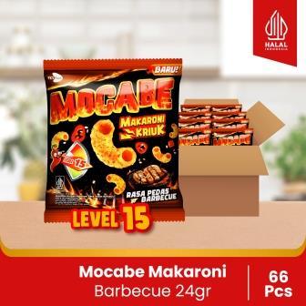 

Mocabe - Barbecue - Small Pack - 1 Karton (6 renceng) - 60 Pcs - 24gr (Free 12 Pcs)