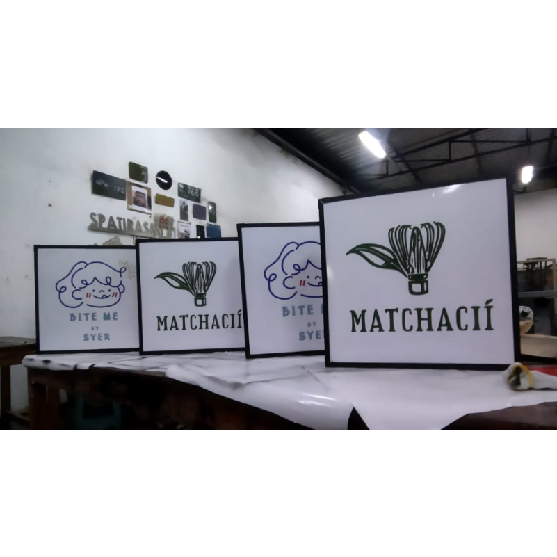 Neon Box LED Akrilik | Papan Nama Custom | Neon Box Outdor | Neon Box LED