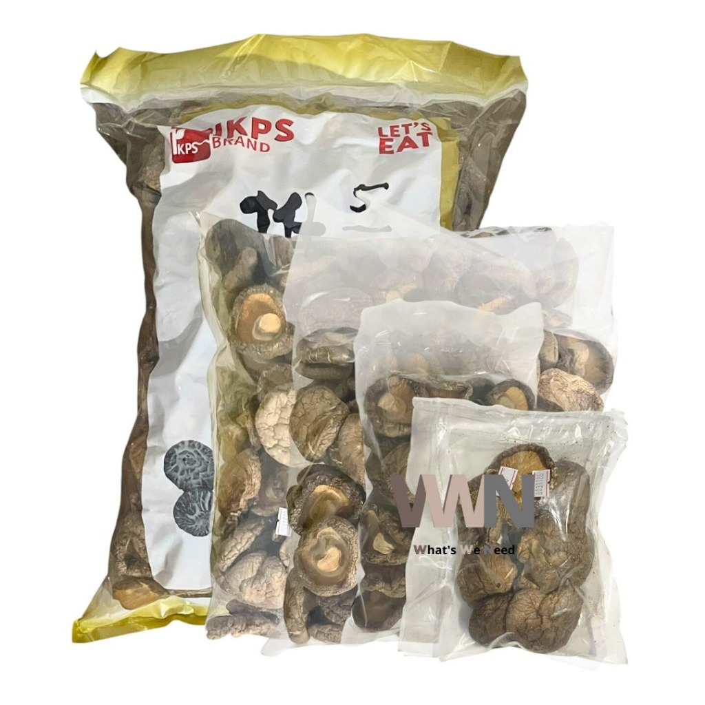 

Jamur Shitake Kering Dried Shitake Mushroom Payung Kering Siangku Xiangku 5-6 cm 500g/1kg/3kg