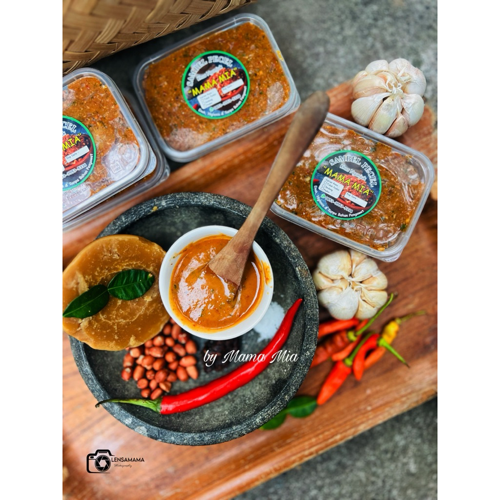 

(READY STOK) Sambel Pecel 3 Varian Rasa by Mama Mia Khas Nganjuk 250gr