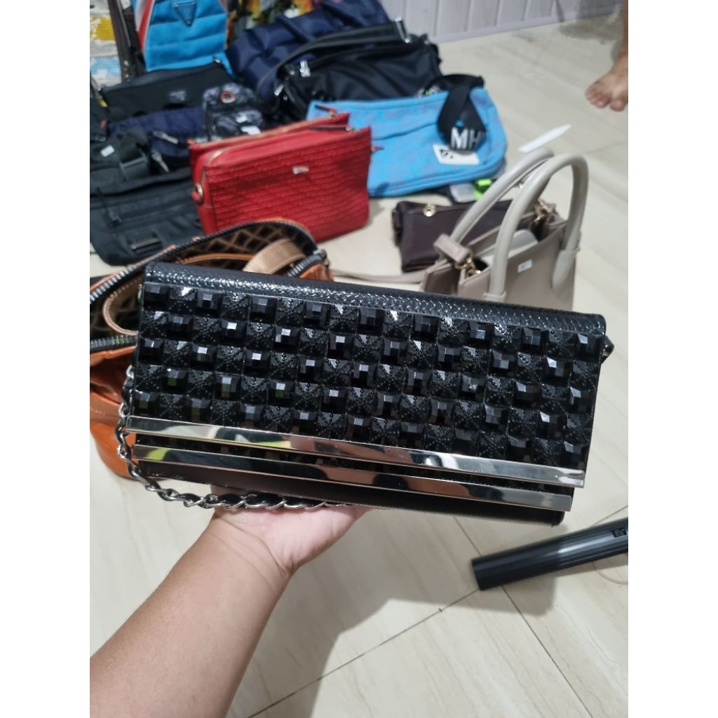 tas wanita blink blink hitam