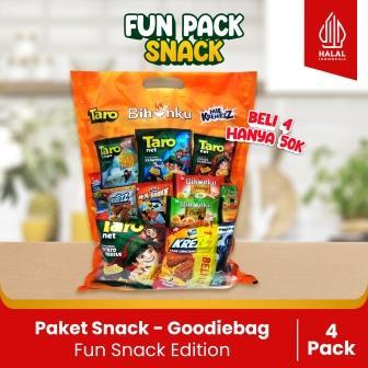 

Goodie bag-Bundling Hemat Fun Pack Snack Edition - Paket Hampers Anak (4 pack)