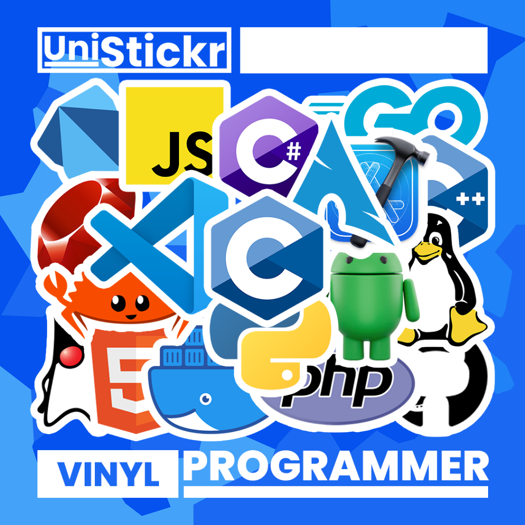

Sticker Pack Programmer - Sticker Vinyl untuk Dekorasi Laptop, Koper, Buku, Helm