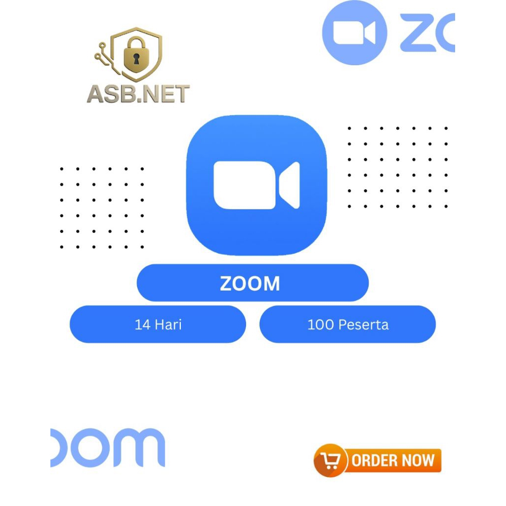 Zoom Pro 14 Hari 100 Peserta