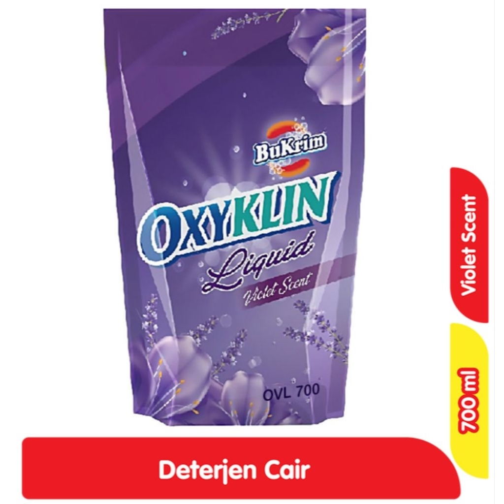 BUKRIM OXYKLIN DETERJEN CAIR 700ML