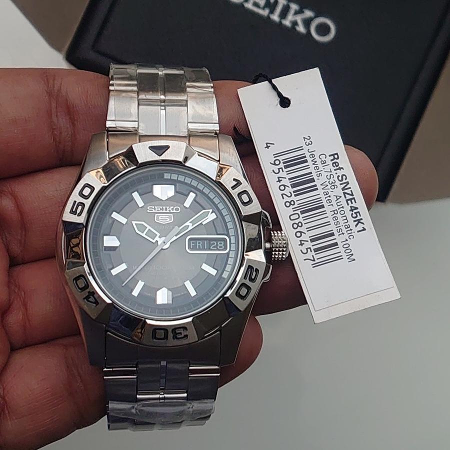Seiko 5 Sports SNZE45 | SNZE45K1, 7S36-02L0