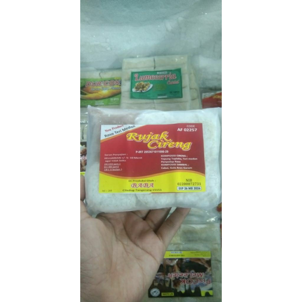 

cireng crispy bumbu rujak