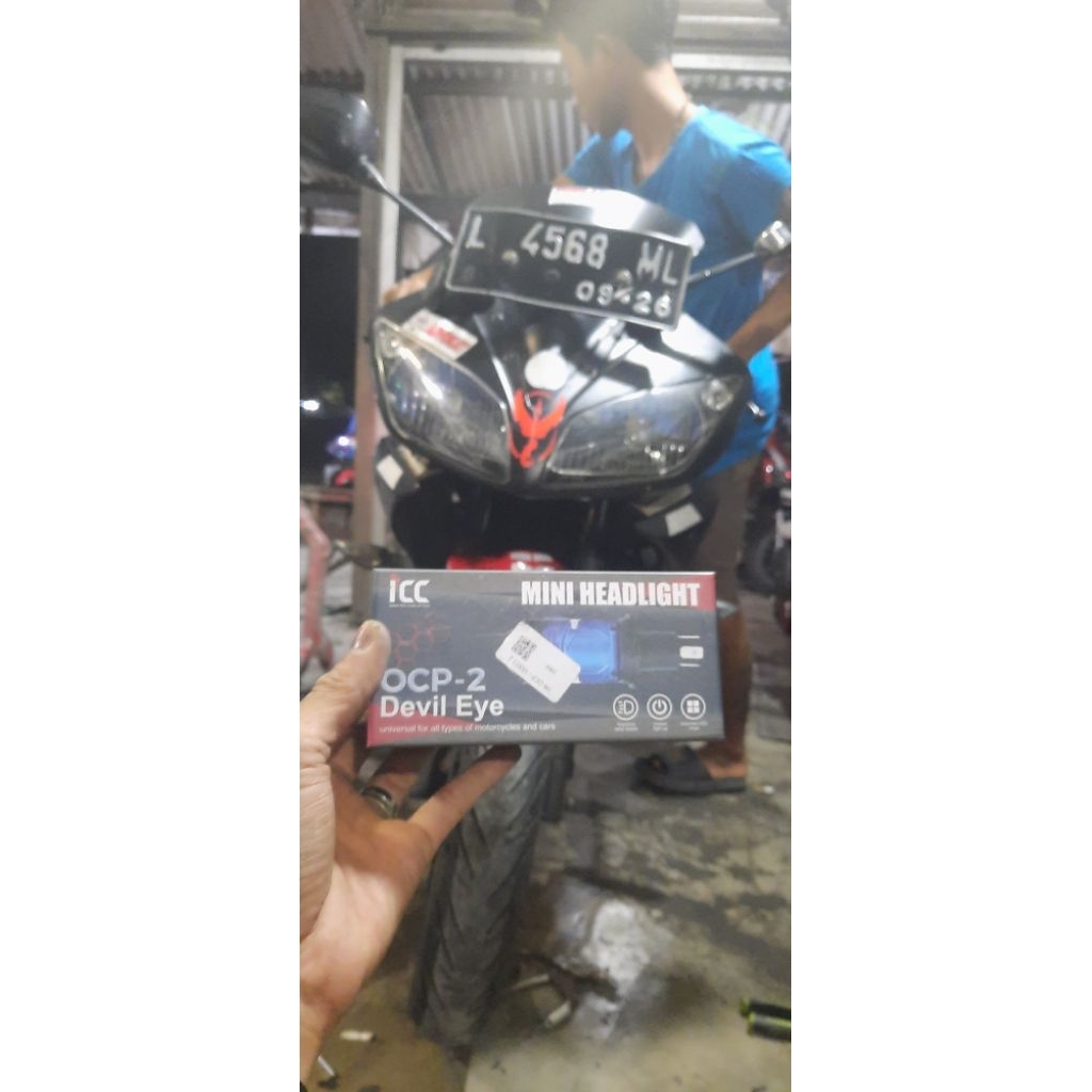 LAMPU MINI PROJI H4 ICC MINI HEADLIGHT OCP-2 35WAT