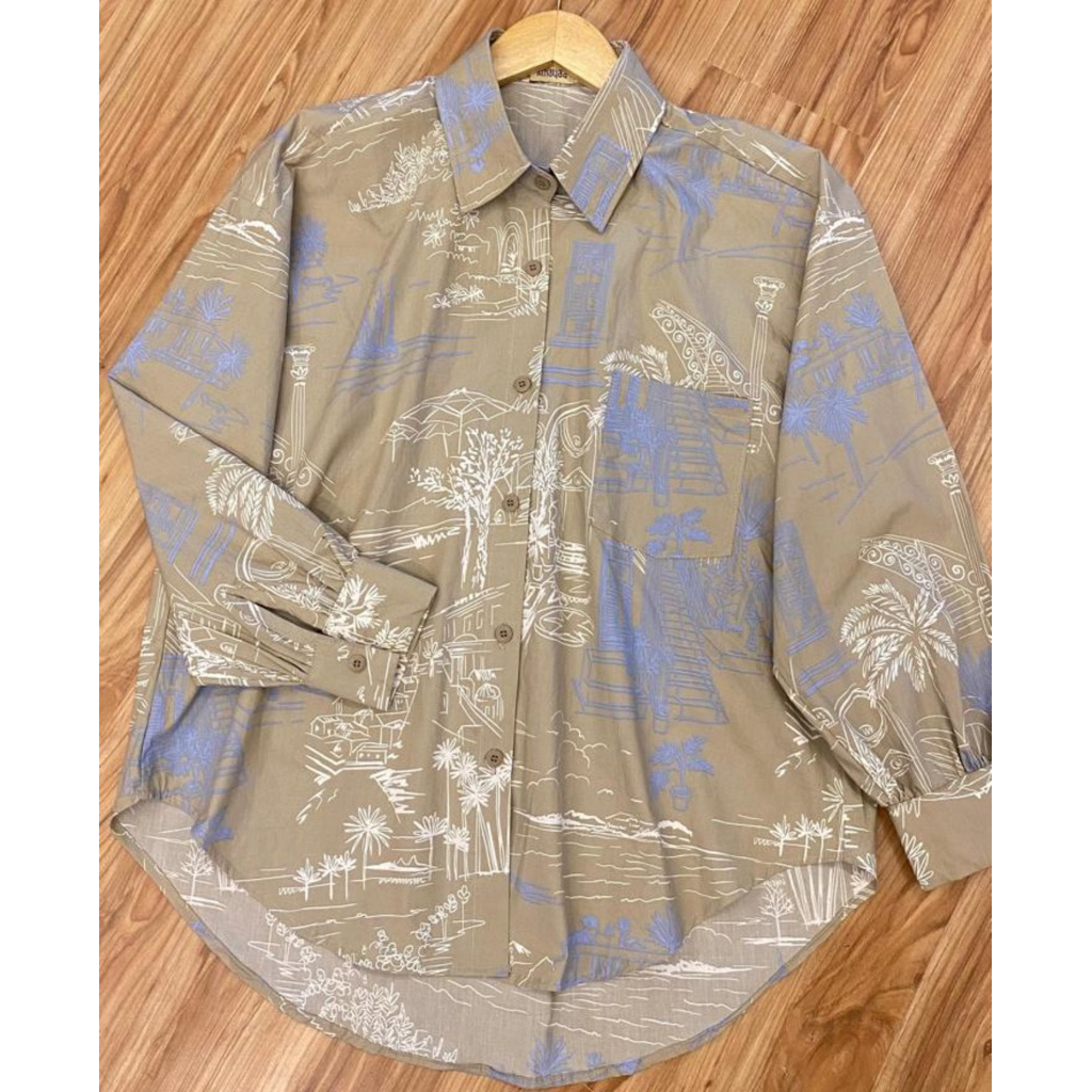 KEMEJA / BLOUSE KATUN BY ATHAYAA