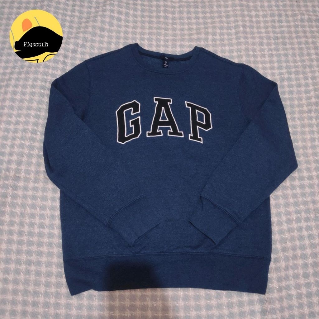 crewneck GAP size L logo bordir cakep (likenew)