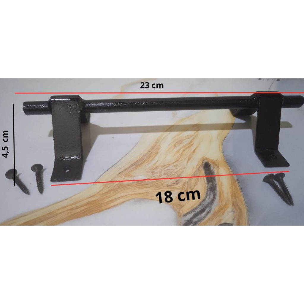 handle pintu besi, handle pintu besi minimalis, gagang pintu besi.