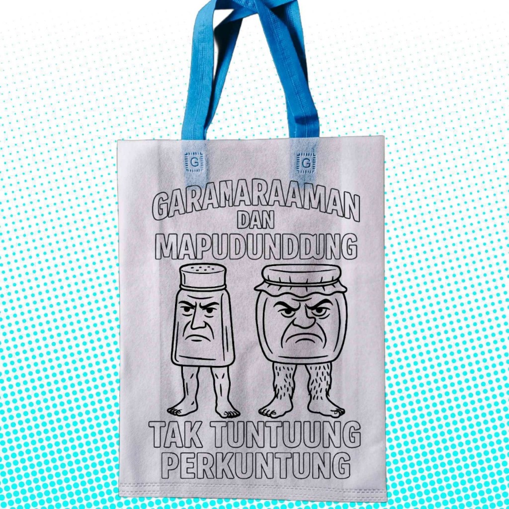 

Tas Mewarnai Karakter ANOMALI | Tas goodie bag | Bahan Spunbound (Harga Per PCS) UK (25x35x8) 65gsm | stylish & ekonomis