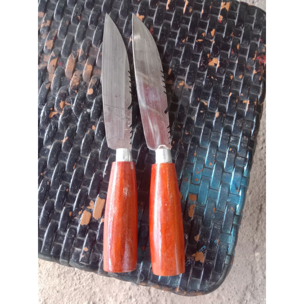 Pisau / Pisau Dapur / Pisau Baja / Pisau Baja Perak