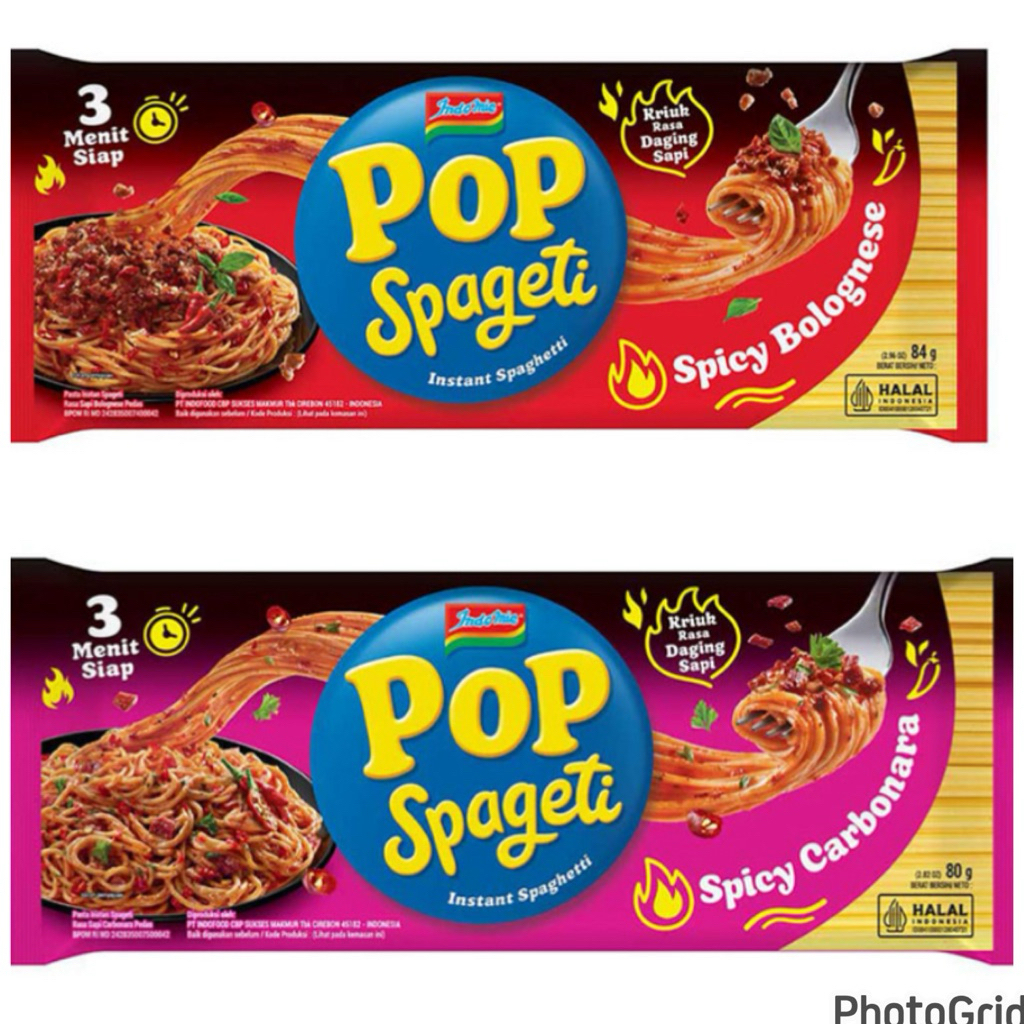 

INDOMIE POP SPAGETI BARUU