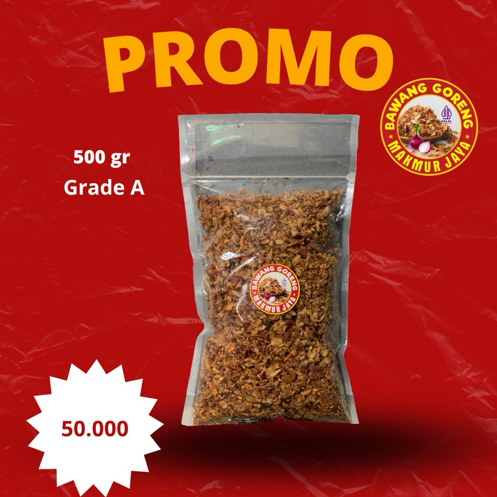 

Bawang Goreng 500gr Grede A