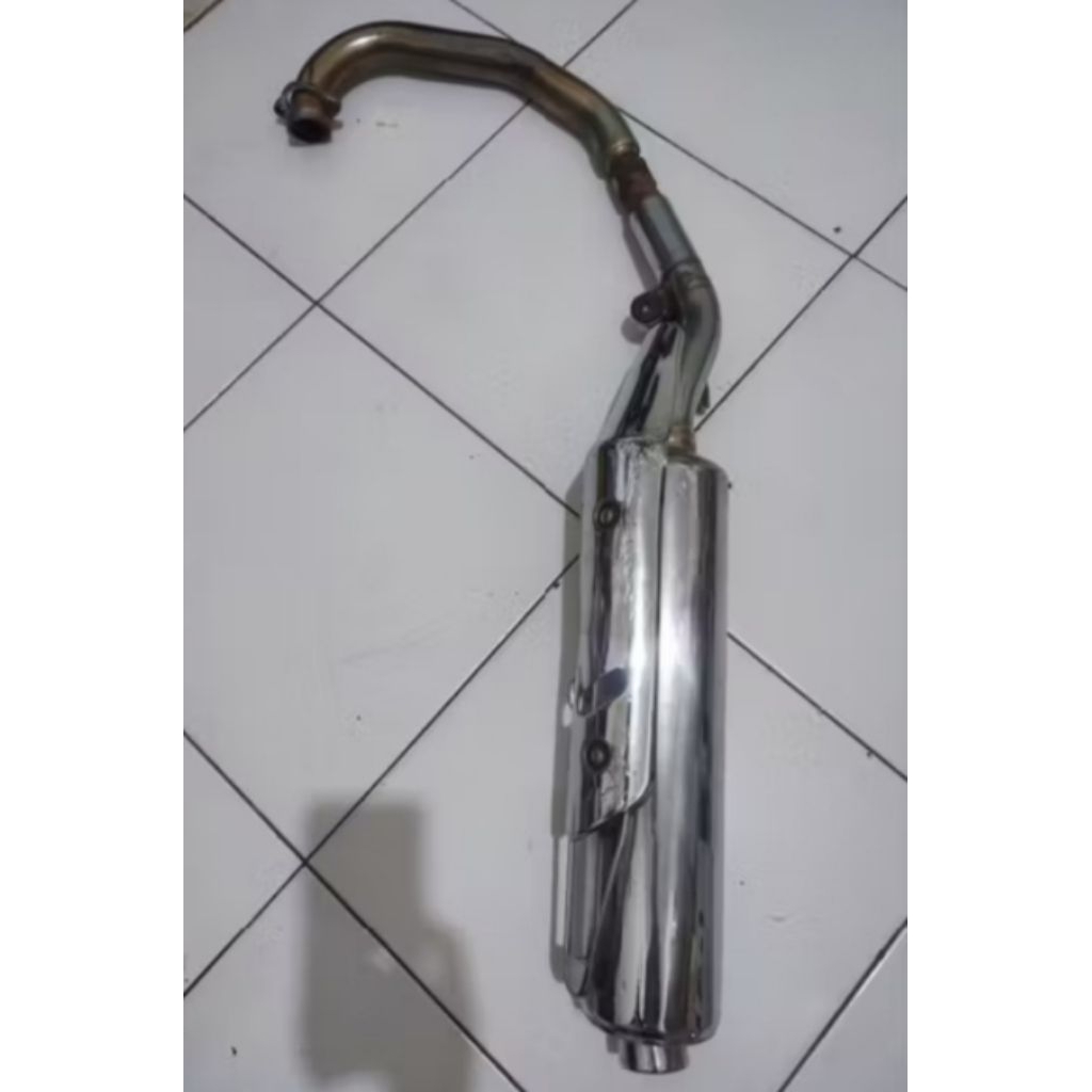 KNALPOT STANDAR FOR YAMAHA SCORPIO Z ORIGINAL SECOND CABUTAN