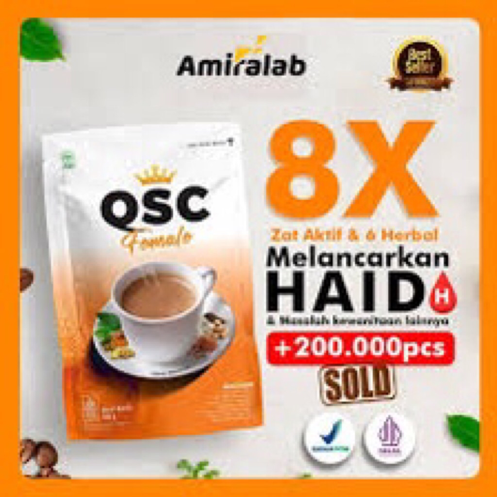 

AMIRALAB QSC FEMALE KOPI HERBAL BERAT 100gram