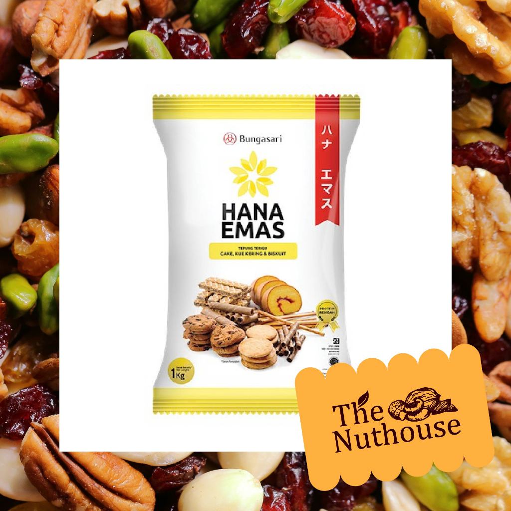 

Bungasari HANA EMAS - Emas Tepung Terigu Premium Cake dan Cookies 1kg [HALAL]