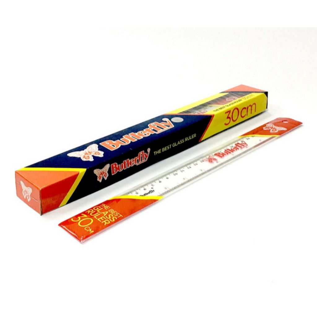 

Penggaris Plastik 30 CM Butterfly