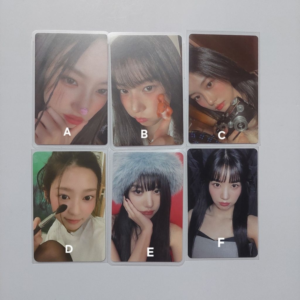 Photocard Kang Hyewon Season greeting 2024 sg24 hyems candy warm and cozy Kim Minju all my faves bru