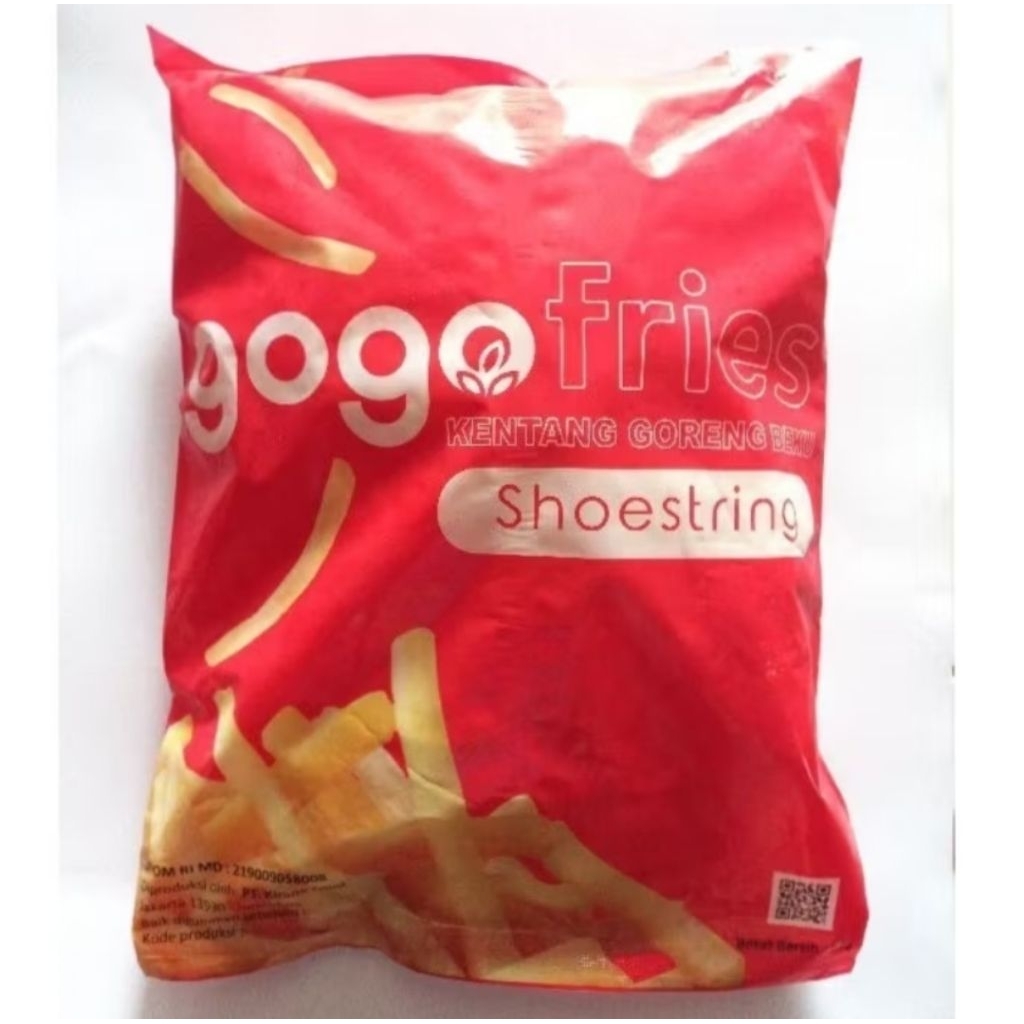 

Gogo Kentang Goreng French Fries 1kg - Shoestring / Crinkle Cut