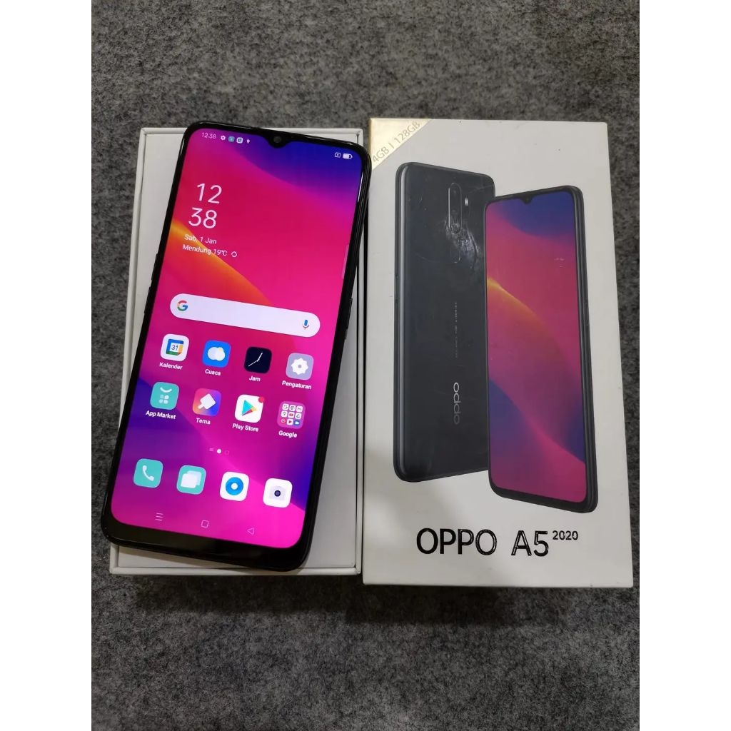 Promo 9.9 sale handphone second Oppo A5 original