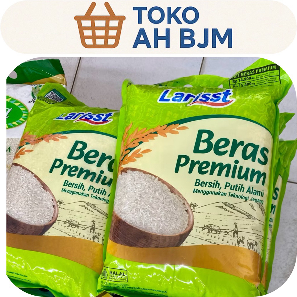 

Larisst beras premium 5 kg