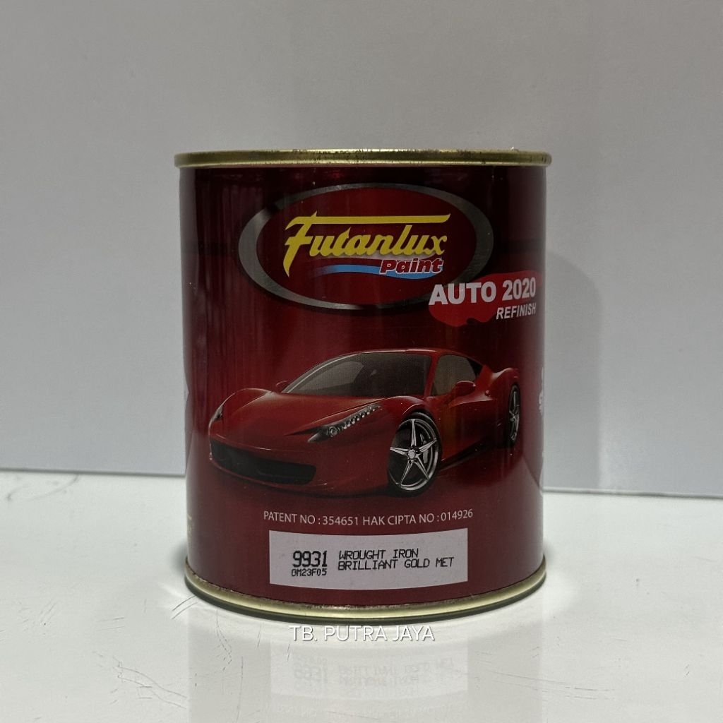 Cat Tembaga 1 KG Futanlux Cat Mobil / Cat Pintu Pagar Baja Besi Cat Duco Berkualitas Original
