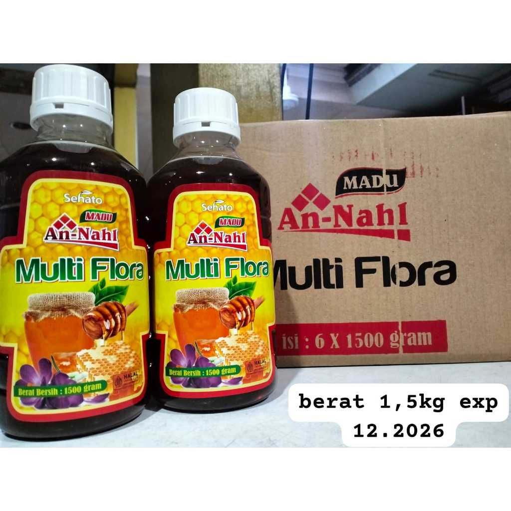 

An Nahl - Madu Murni An Nahl Multiflora Madu Murni 1500 gr